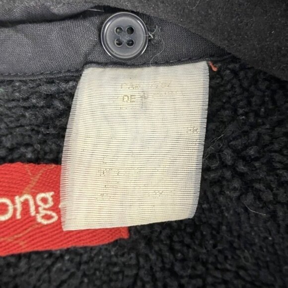 Billabong Black Wool Feel Jacket With Removable Sherpa Lining Womens Small - Picture 12 of 12